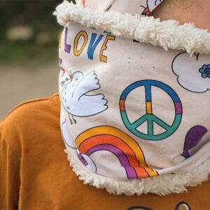 snood chaud pour l'hiver. Mode enfant en coton bio