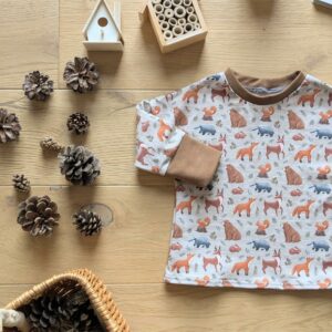 t shirt évolutif pour les enfants de 0 à 6 ans. Cousu en France
