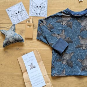 T-shirt manches longues Chauve-souris 2 ans / 3 ans