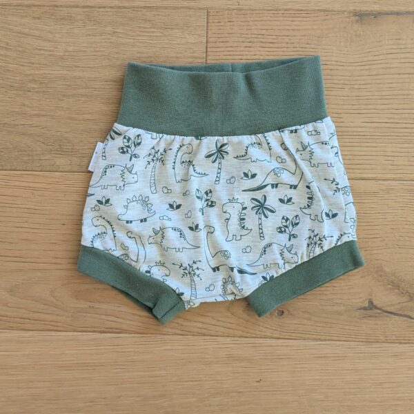 Short Dino vert 6 mois