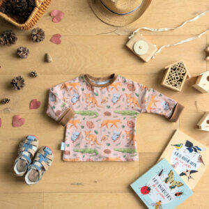 tee shirt évolutif pour enfants en coton bio