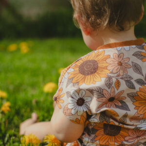 tee shirt manches courtes évolutifs pour enfants en coton biologique cousu en France