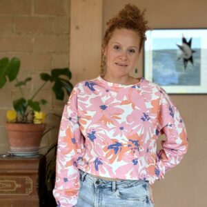 sweat crop top pour femme