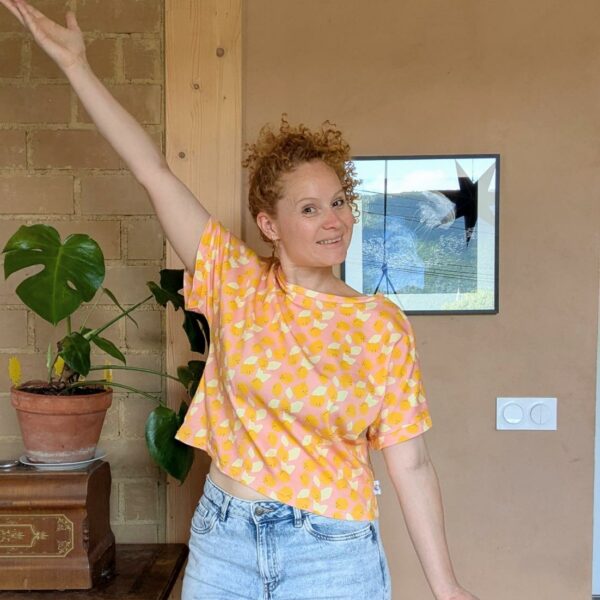 t-shirt femme en coton bio
