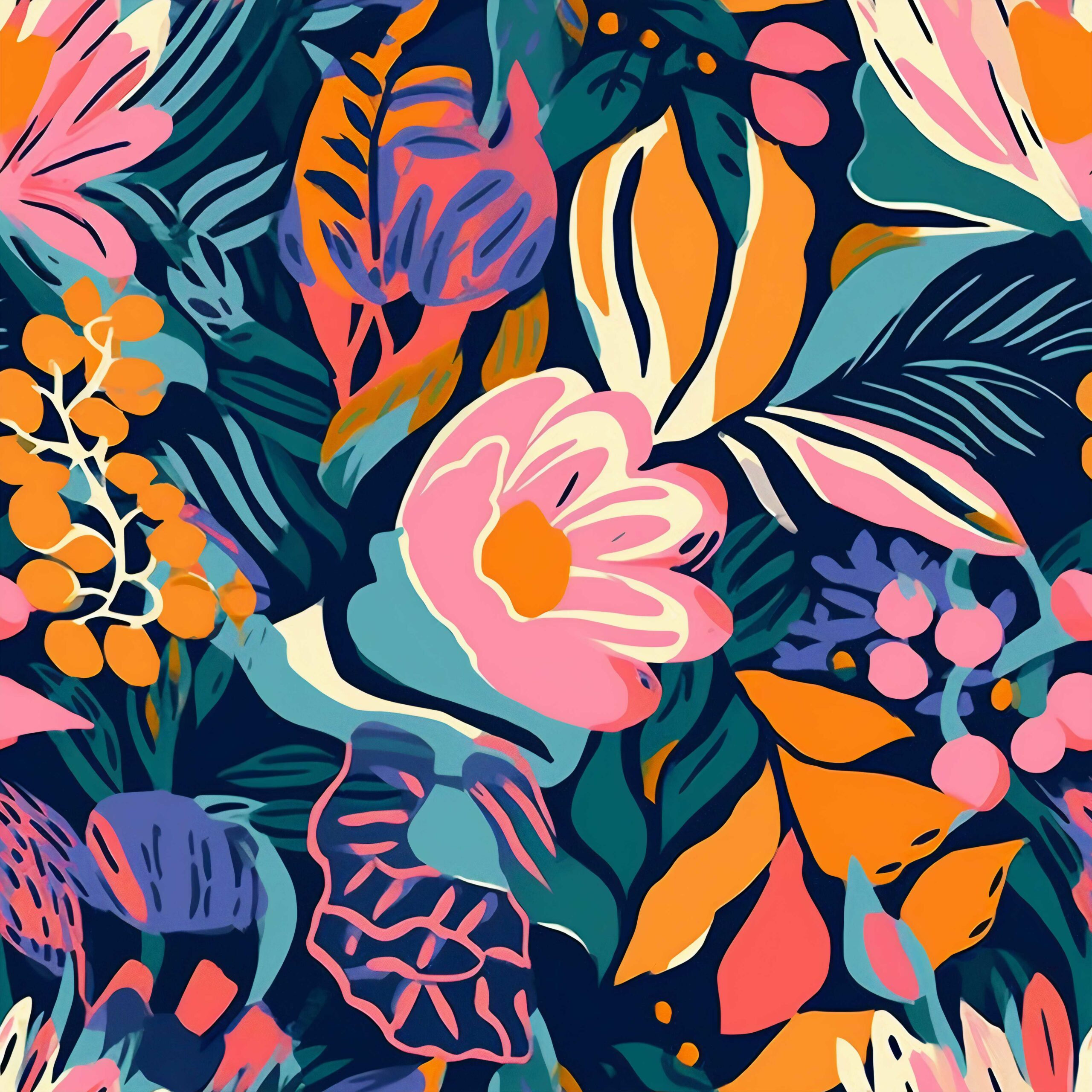 Pull à col rond Tropical – Image 3