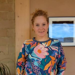 sweat pour femme cousu en France avec des tissus en coton bio