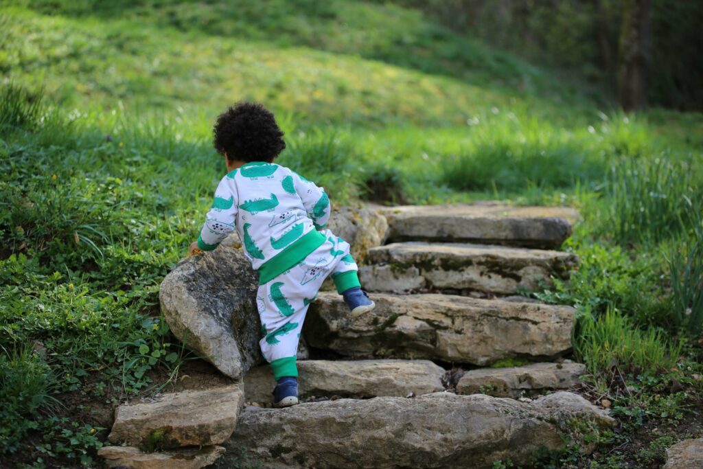 Sarouel évolutif enfant en coton bio !