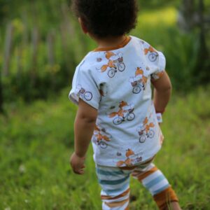 t-shirt évolutif enfant en coton bio