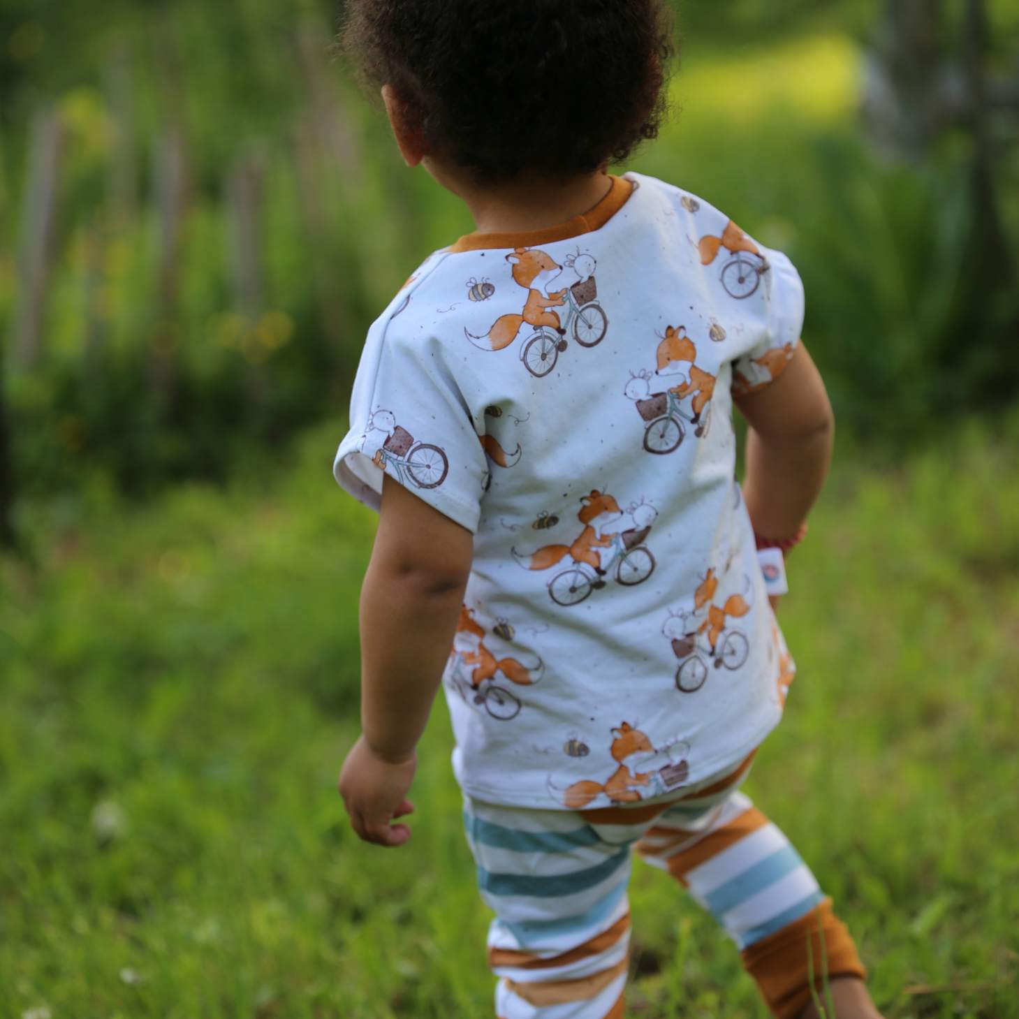 t-shirt évolutif enfant en coton bio