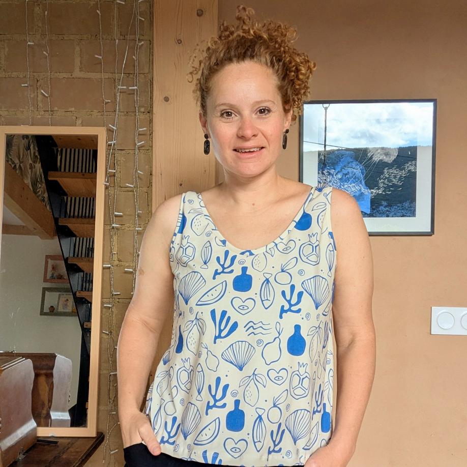 Débardeur femme Azure – Image 2