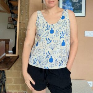 Débardeur femme Azure