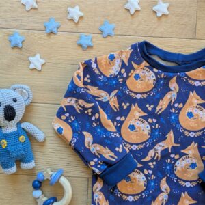 sweat évolutif pour enfant en coton bio